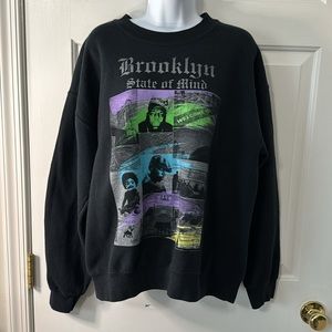American Rag " Biggie Smalls" Sweat Shirt Sz Large